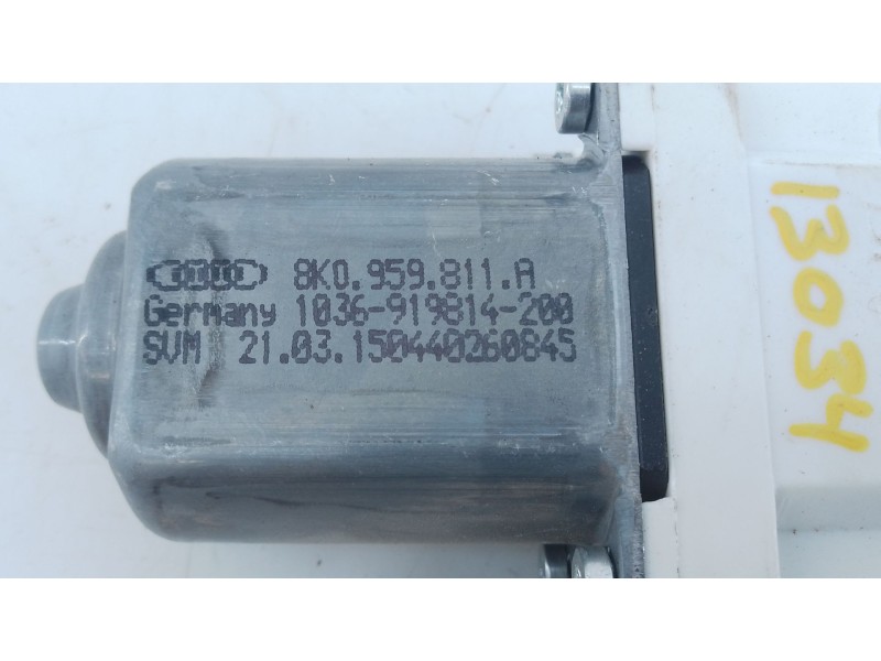 Recambio de motor elevalunas trasero izquierdo para audi q5 (8r) 2.0 16v tdi referencia OEM IAM 8K0959811A  E1-B6-7-1