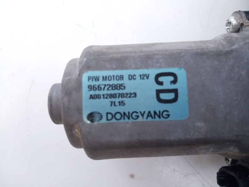 Recambio de elevalunas trasero derecho para opel antara cosmo 4x4 referencia OEM IAM 96672885  E2-B6-4-1