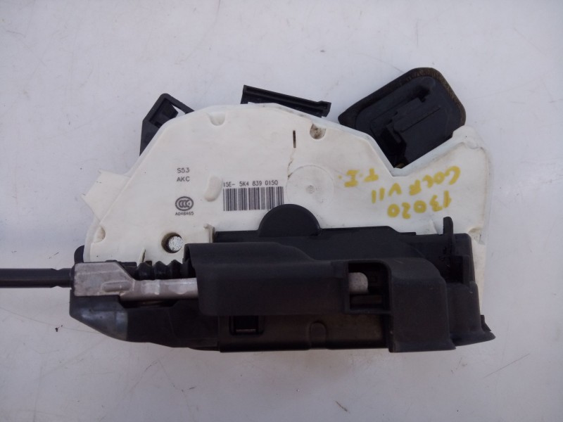 Recambio de cerradura puerta trasera izquierda para volkswagen golf vii lim. (bq1) sport referencia OEM IAM 5K4839015Q  E1-B6-55