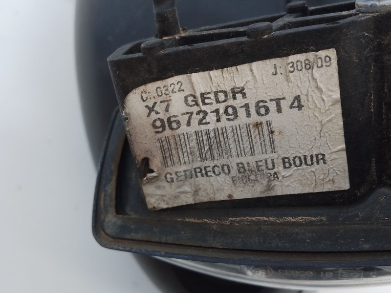 Recambio de retrovisor derecho electrico para citroën c5 iii (rd_) 2.2 hdi (rd4hth, rd4hph, rd4hrh, rd4hsh) referencia OEM IAM  