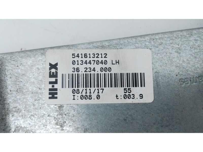 Recambio de elevalunas delantero izquierdo para opel corsa e (x15) 1.3 cdti (08, 68) referencia OEM IAM 541613212  E2-B6-4-1