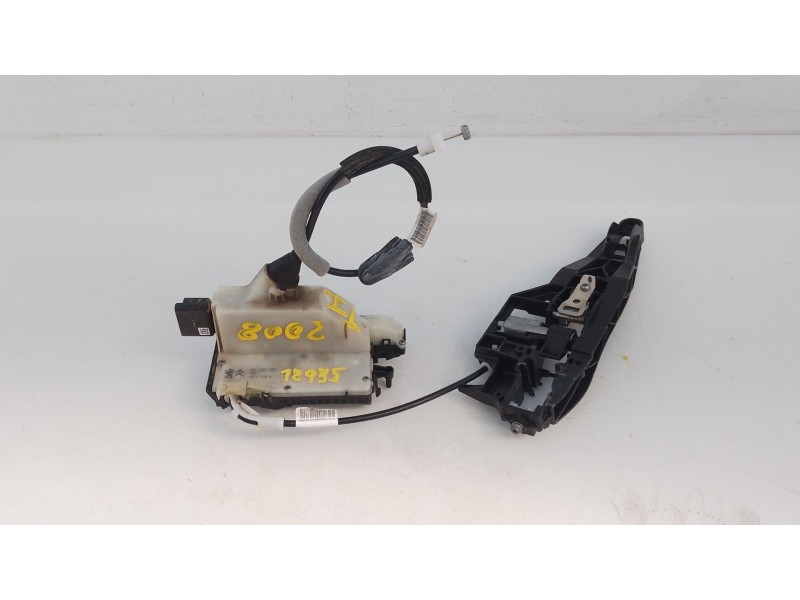 Recambio de cerradura puerta trasera izquierda para peugeot 2008 (--.2013) allure referencia OEM IAM 9812501280  E1-A4-12-1