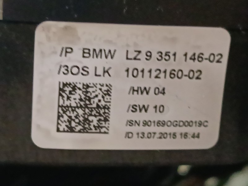 Recambio de anillo airbag para bmw x4 (f26) xdrive 20 d referencia OEM IAM 1011216002 LZ935114602 