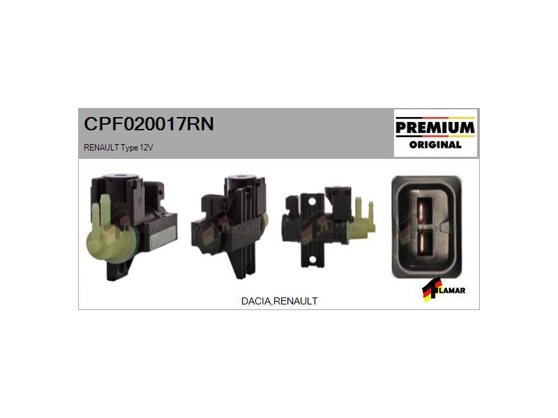 Recambio de valvula presion / actuador presion para universal sensor transductor presión, turbocompresor referencia OEM IAM CPF0
