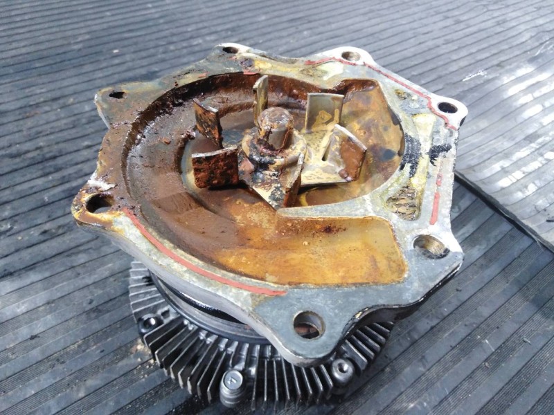 Recambio de viscoso de ventilador para nissan terrano (wd21) referencia OEM IAM   P2-A9-9