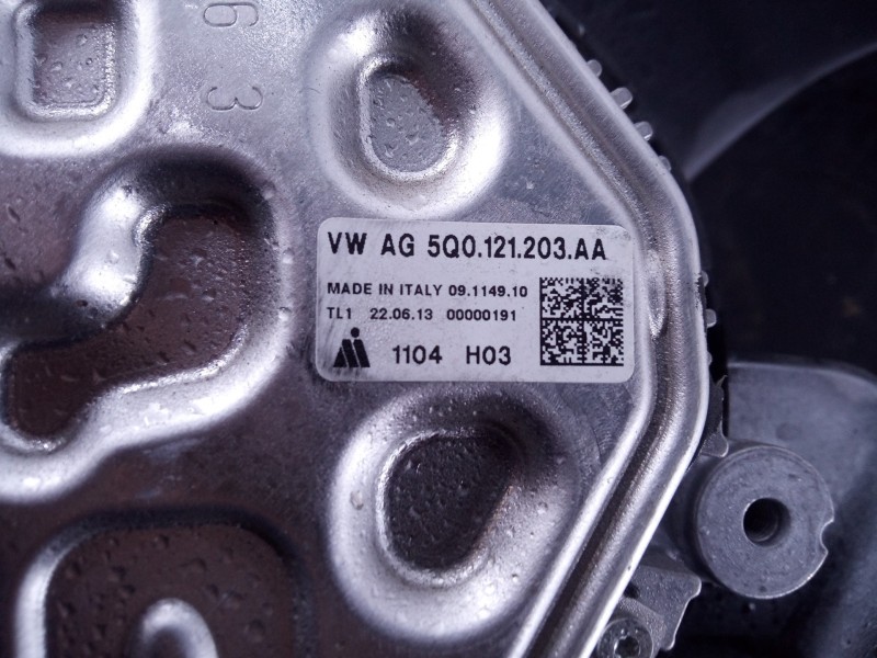 Recambio de viscoso de ventilador para volkswagen golf vii lim. (5g1) highline bluemotion referencia OEM IAM 5Q0121203AA  