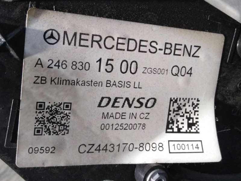 Recambio de mueble calefaccion para mercedes-benz clase a (w176) a 220 cdi 4matic (176.005) referencia OEM IAM A2468301500 CZ443