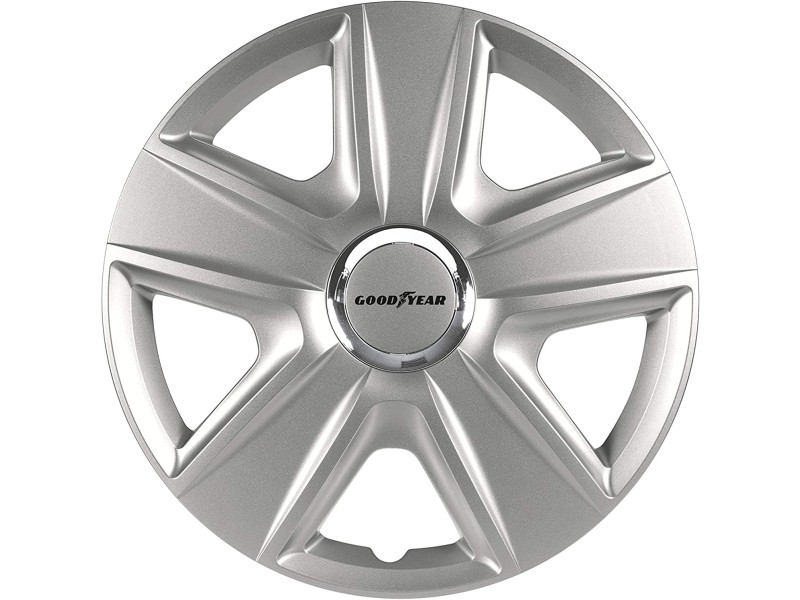 Recambio de tapacubos rueda para universal juego tapacubos good year 14´´-15´´-16´´ referencia OEM IAM GOD9050 NUEVO TIENDA2FREN