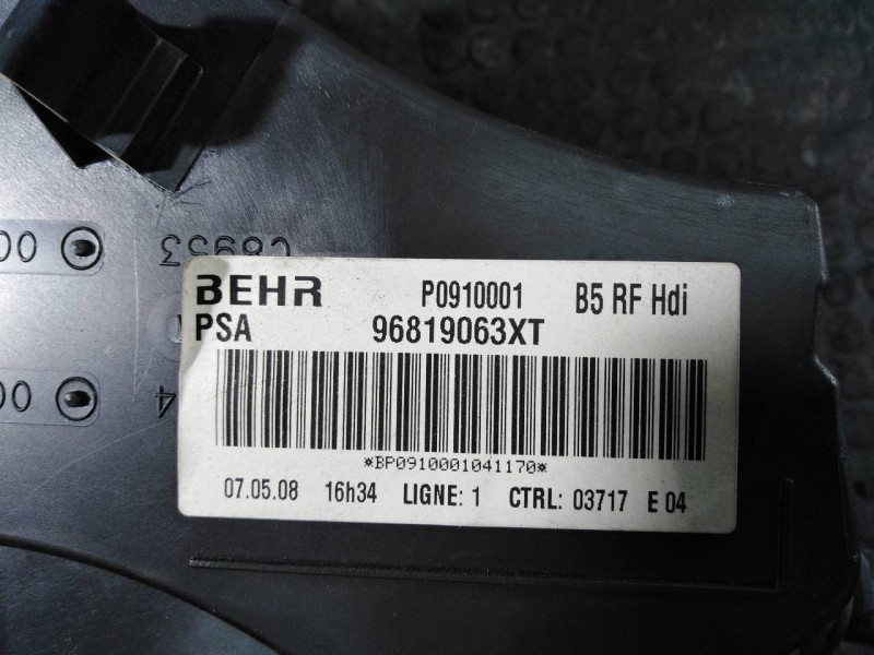 Recambio de mueble calefaccion para citroën c4 berlina collection referencia OEM IAM 96819063XT P0910001 P2-B2-6