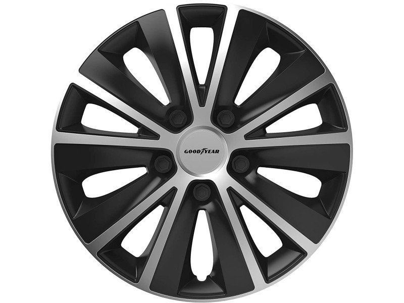 Recambio de tapacubos rueda para universal juego tapacubos good year 14´´-15´´-16´´ referencia OEM IAM GOD9053 NUEVO T1-3-B1-1