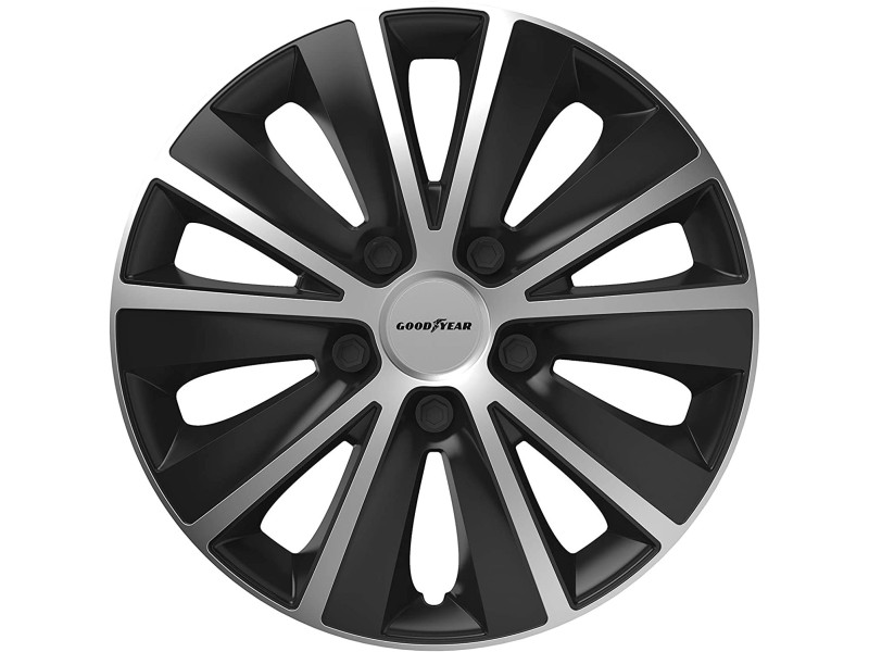 Recambio de tapacubos rueda para universal juego tapacubos good year 14´´-15´´-16´´ referencia OEM IAM GOD9055 NUEVO T1-3-B1-1