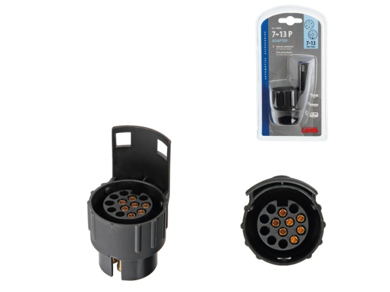 Recambio de base enchufe para universal tienda enchufe adaptador polos 13 macho 7 hembra / 7 macho 13 hembra referencia OEM IAM 