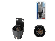 Recambio de base enchufe para universal tienda enchufe adaptador polos 13 macho 7 hembra / 7 macho 13 hembra referencia OEM IAM 