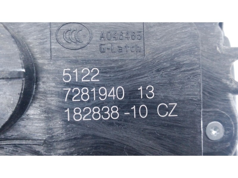 Recambio de cerradura puerta trasera derecha para bmw x3 (g01, f97, g08) xdrive 20 d mild-hybrid referencia OEM IAM   