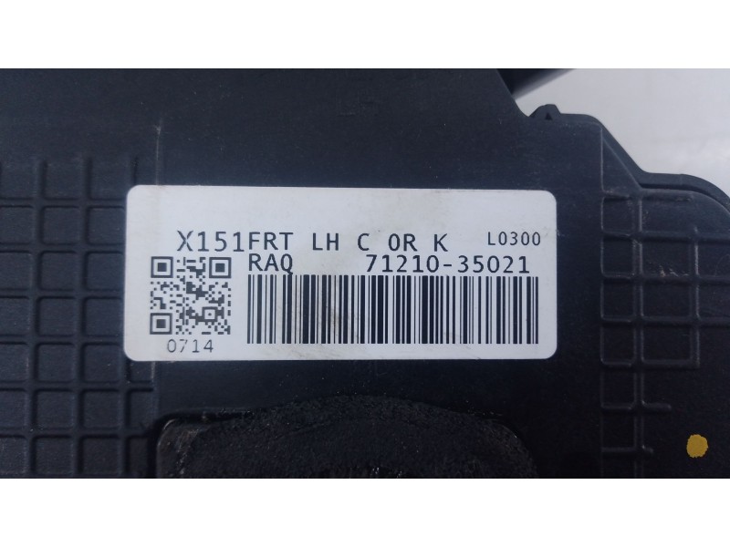 Recambio de cerradura puerta delantera izquierda para ssangyong tivoli 1.2 referencia OEM IAM   