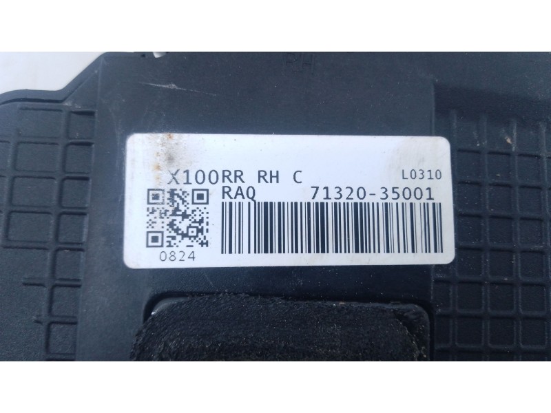 Recambio de cerradura puerta trasera derecha para ssangyong tivoli 1.2 referencia OEM IAM   