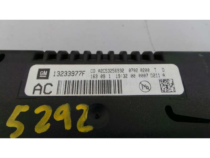 Recambio de sistema de audio/ radio usb para opel insignia berlina excellence referencia OEM IAM 13277909 13317120 E3-A5-17-5
