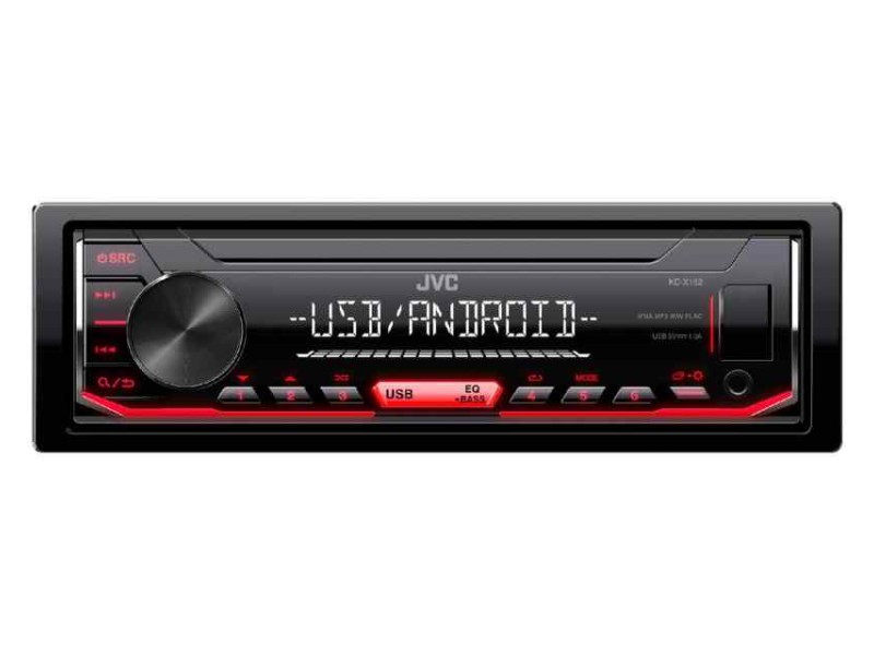 Recambio de sistema de audio/ radio usb para universal radio radio jvc, usb y aux referencia OEM IAM KDX152 NUEVO ESTANTERIA4