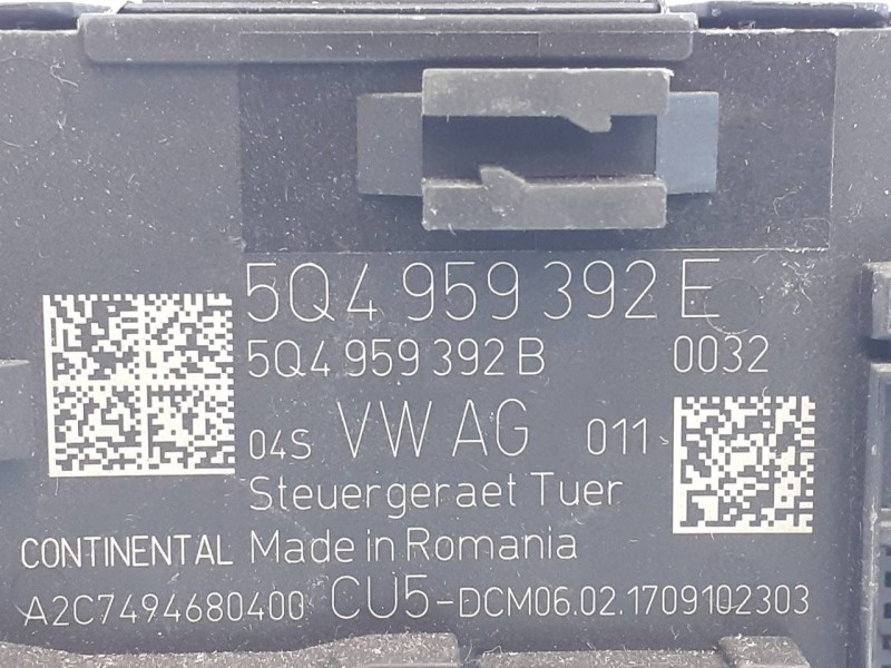 Recambio de modulo elevalunas delantero derecho para ford kuga (cbv) titanium 4x2 referencia OEM IAM 5Q4959392E  