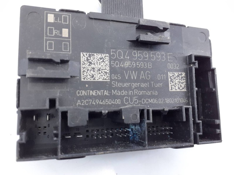 Recambio de modulo elevalunas delantero izquierdo para volkswagen crafter kasten (sy) kasten 30 mittlerer radstand mit hochdach 