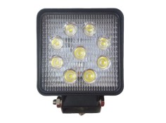 Recambio de faro trabajo led para universal ferreteria riatec mod2516 - faro universal 9 led 10-30v cuadrado referencia OEM IAM 