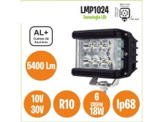 Recambio de faro trabajo led para universal acc.electricos foco / faro trabajo leds 2600lm 9leds 10-30v referencia OEM IAM LMP10