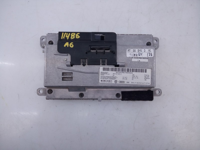 Recambio de sistema de audio/ radio usb para audi a6 berlina (4f2) 2.7 tdi quattro (132kw) referencia OEM IAM 4F0919603B  E2-A1-