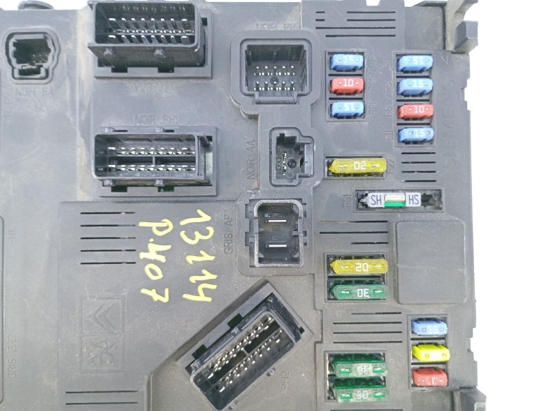 Recambio de caja reles / fusibles para peugeot 407 (6d_) 2.0 (6drfnb, 6drfne) referencia OEM IAM 9655708480  E3-B2-50-1