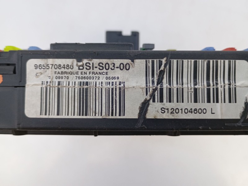 Recambio de caja reles / fusibles para peugeot 407 (6d_) 2.0 (6drfnb, 6drfne) referencia OEM IAM 9655708480  E3-B2-50-1