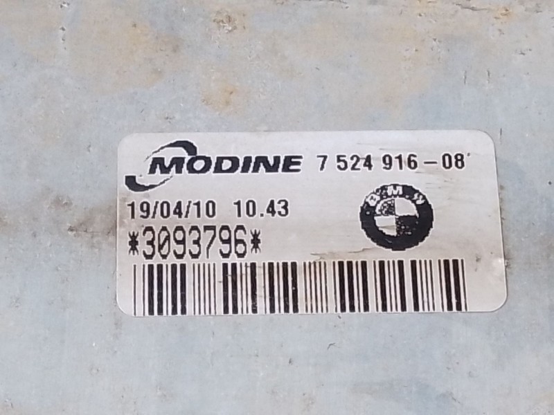 Recambio de intercooler para bmw x1 (e84) xdrive 18 d referencia OEM IAM 752491608  P2-A11-8