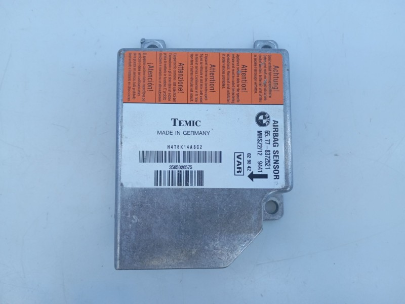 Recambio de centralita airbag para bmw serie 3 berlina (e46) referencia OEM IAM 65778372521  E3-A2-36-1