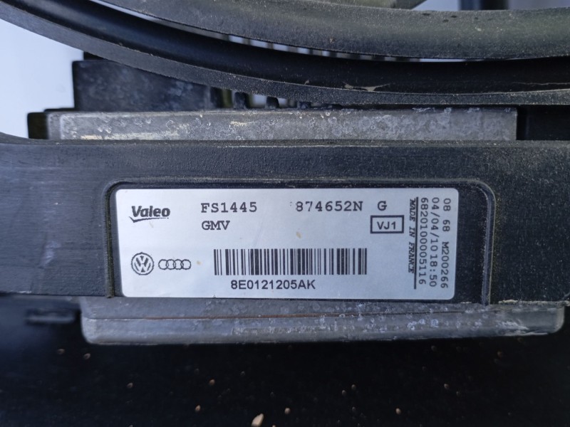 Recambio de electroventilador para seat exeo st (3r5)(2009>) style referencia OEM IAM 8E0121205AK  P2-B7-33