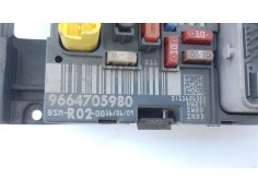 Recambio de caja reles / fusibles para peugeot 407 (6d_) 1.6 hdi 110 (6d9hzc, 6d9hyc) referencia OEM IAM 9664705980  E2-B2-23-3 2