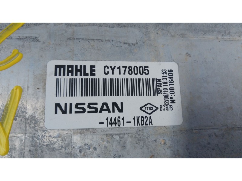 Recambio de intercooler para nissan nv 200 (m20) referencia OEM IAM 144611KB2A  P2-B11-2
