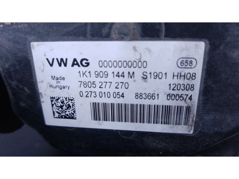 Recambio de cremallera direccion para seat leon (1p1) 1.9 tdi referencia OEM IAM 1K1909144M  P1-A6-7