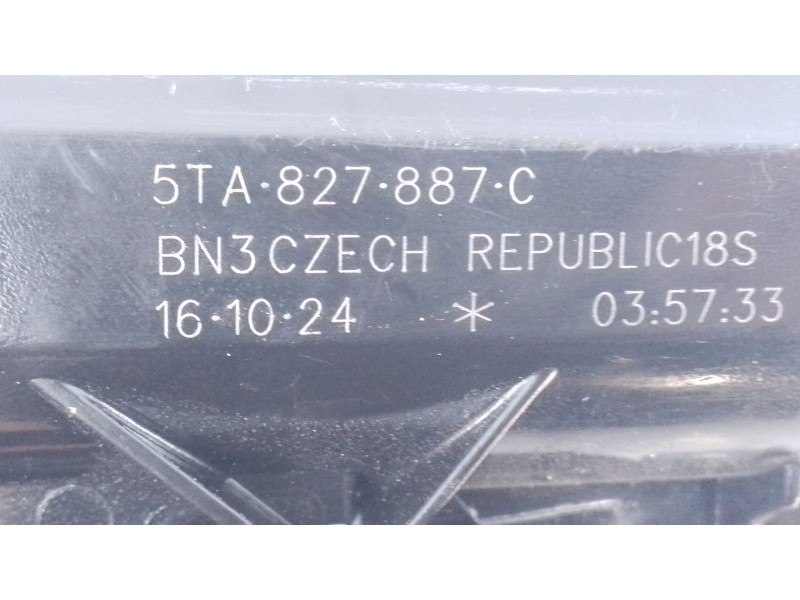 Recambio de motor cierre centralizado porton para skoda karoq 2.0 tdi nu7 referencia OEM IAM 5TA827887C  E1-B6-48-1