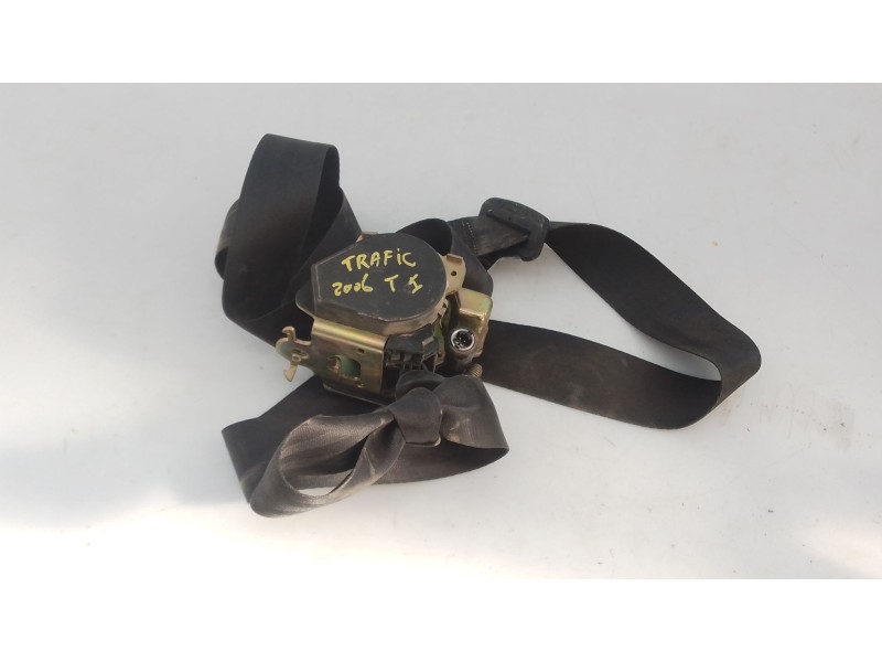 Recambio de cinturon seguridad trasero izquierdo para renault trafic referencia OEM IAM   E1-A1-40-2