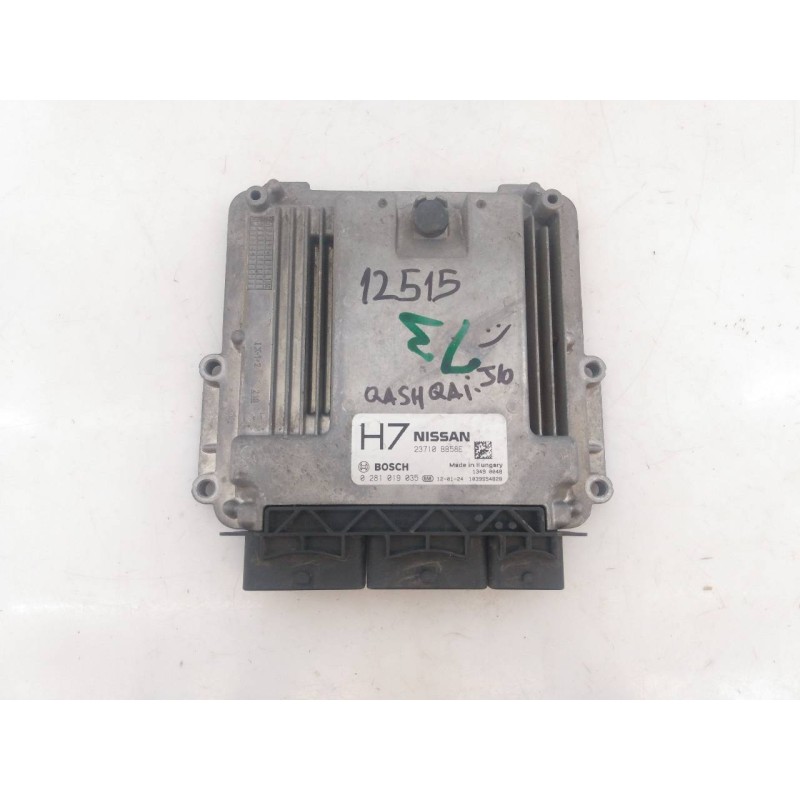 Recambio de centralita motor uce para nissan qashqai (j10) 360 referencia OEM IAM 23710BB58E 0281019035 