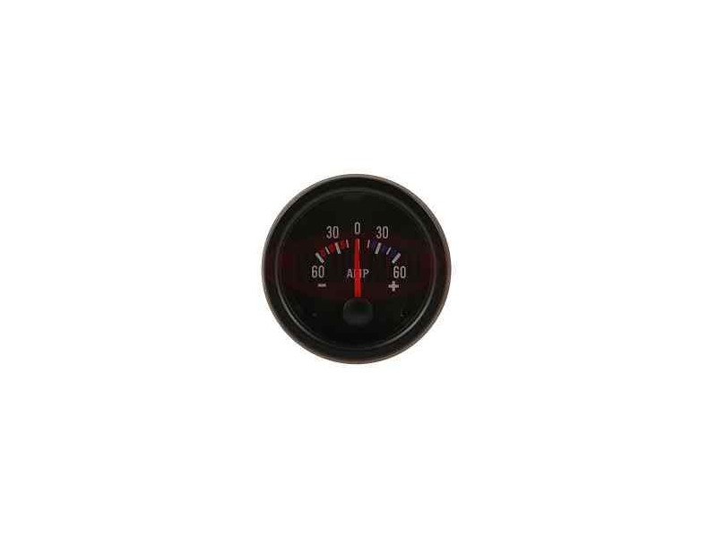 Recambio de indicador / reloj para universal indicador amperimetro 12v (negro) referencia OEM IAM MTR1002B12 NUEVO T-T2-FRENTE
