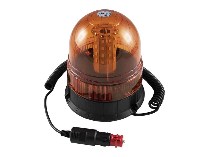 Recambio de faro giratorio magnetico 12v para universal acc.electricos girofaro destellante de led 12-24v. referencia OEM IAM 53