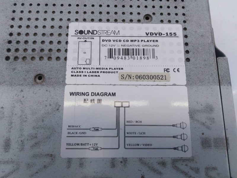 Recambio de sistema dvd para suzuki grand vitara jb (jt) 2.0 jlx-a (5-ptas.) referencia OEM IAM E13021692 VDVD155 E3-B4-13-3