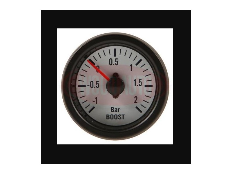 Recambio de indicador presion turbo para universal indicador presion turbo 12v (blanco) referencia OEM IAM MTR1000W12 NUEVO TIEN