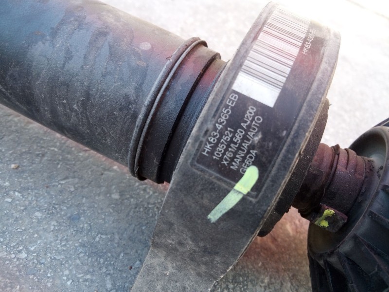 Recambio de transmision central para land rover range rover velar referencia OEM IAM HK834365AB  P1-A1-12