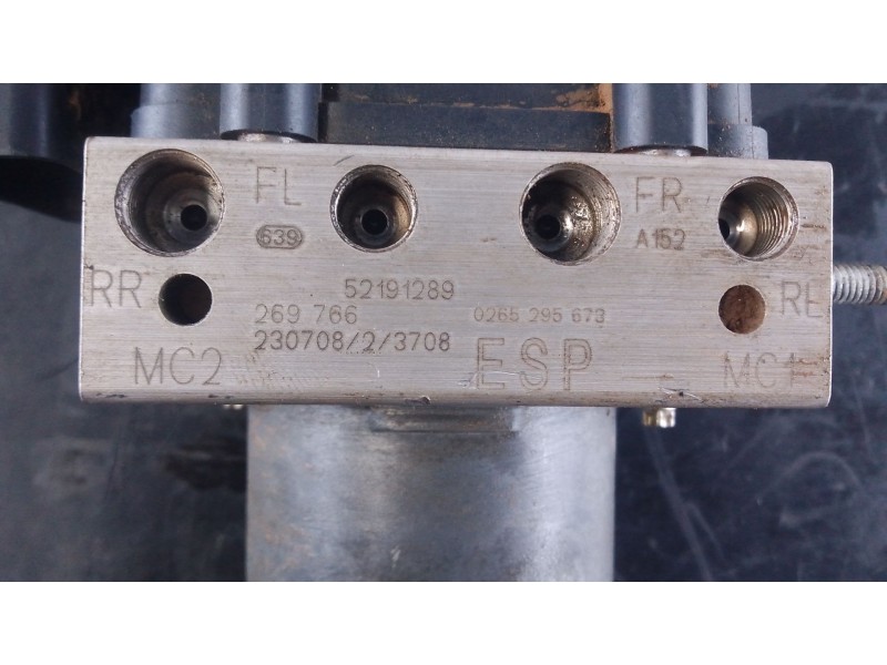 Recambio de abs para peugeot boxer caja/chasis 2.2 bluehdi 140 referencia OEM IAM 52191289 0265295673 