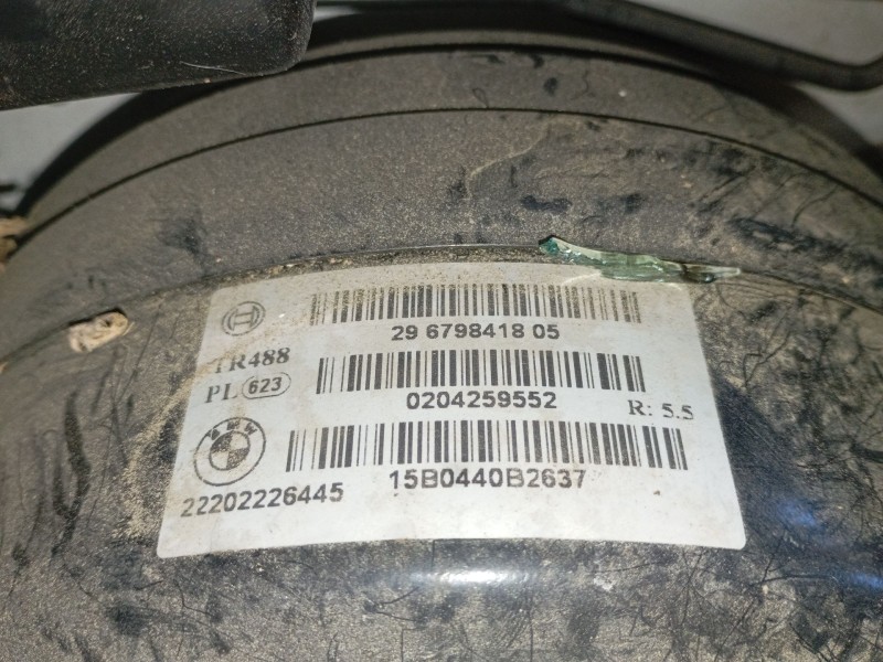 Recambio de servofreno para bmw 3 (f30, f80) 318 d referencia OEM IAM 29679841805 0204259552 