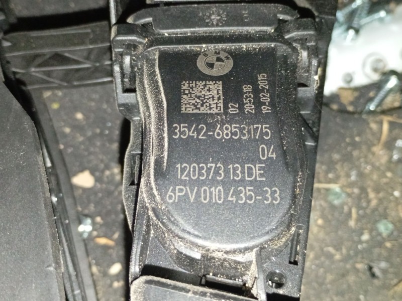 Recambio de pedal acelerador para bmw 3 (f30, f80) 318 d referencia OEM IAM 35426853175 6PV01043533 