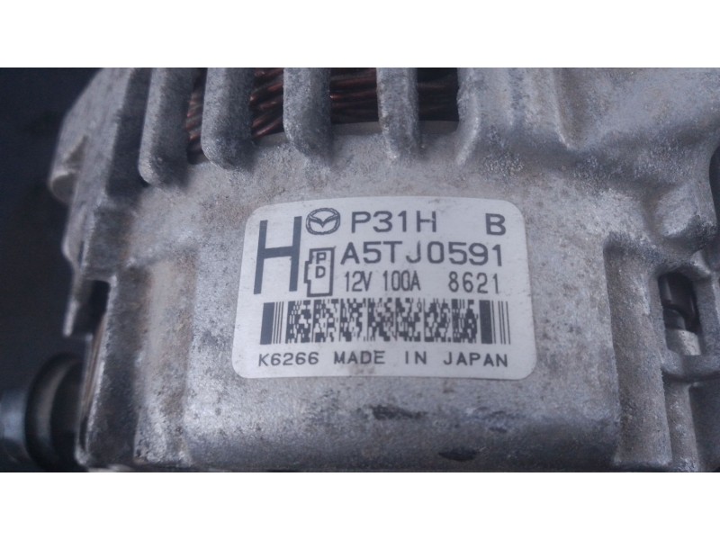 Recambio de alternador para mazda 6 sedán (gj, gl) 2.0 (gj2, gl2, gl6) referencia OEM IAM A5TJ0591  