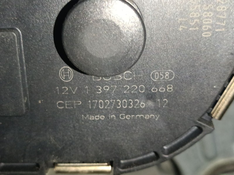 Recambio de motor limpia delantero para volvo xc60 i suv (156) d3 referencia OEM IAM 1397220668  