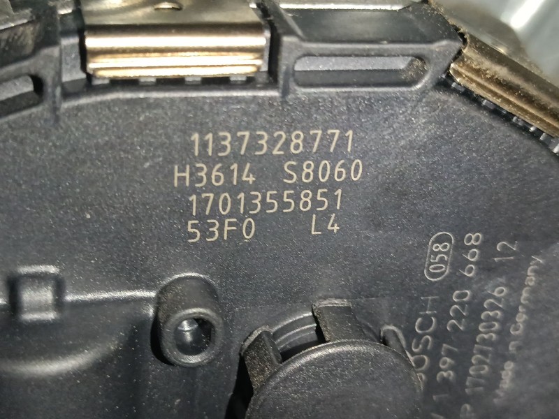 Recambio de motor limpia delantero para volvo xc60 i suv (156) d3 referencia OEM IAM 1397220668  