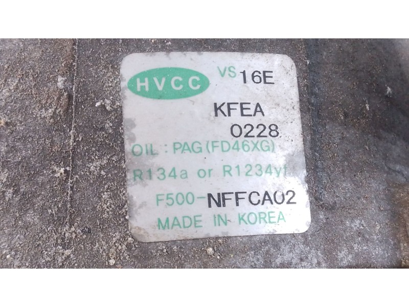 Recambio de compresor aire acondicionado para hyundai tucson (tl, tle) 1.7 crdi referencia OEM IAM   